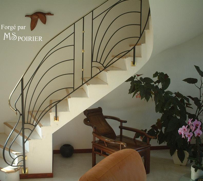 ferronnerie d'art d&eacute;coratif moderne